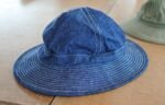 Orslow US NAVY HAT (DENIM) front view