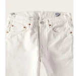 Orslow 105 White Denim front-close view