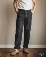 Orslow fatigue pants black stone