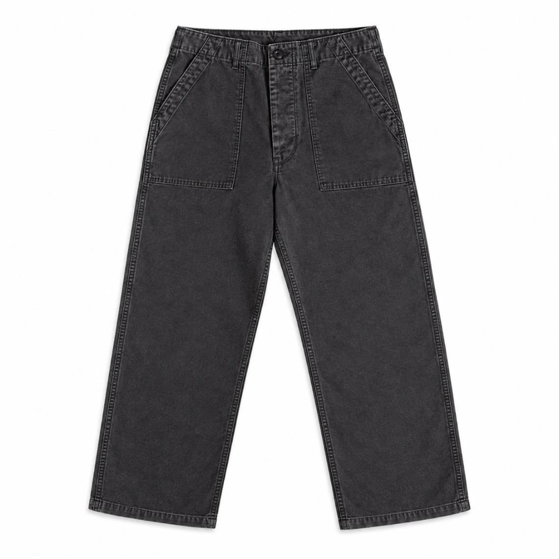 Orslow-fatigue-pants-black-stone Orslow fatigue pants black stone