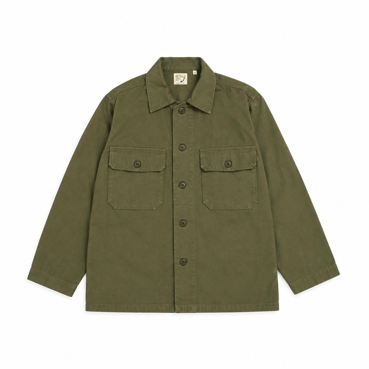 Orslow-trooper-fatigue-shirt Orslow Trooper Fatigue Shirt